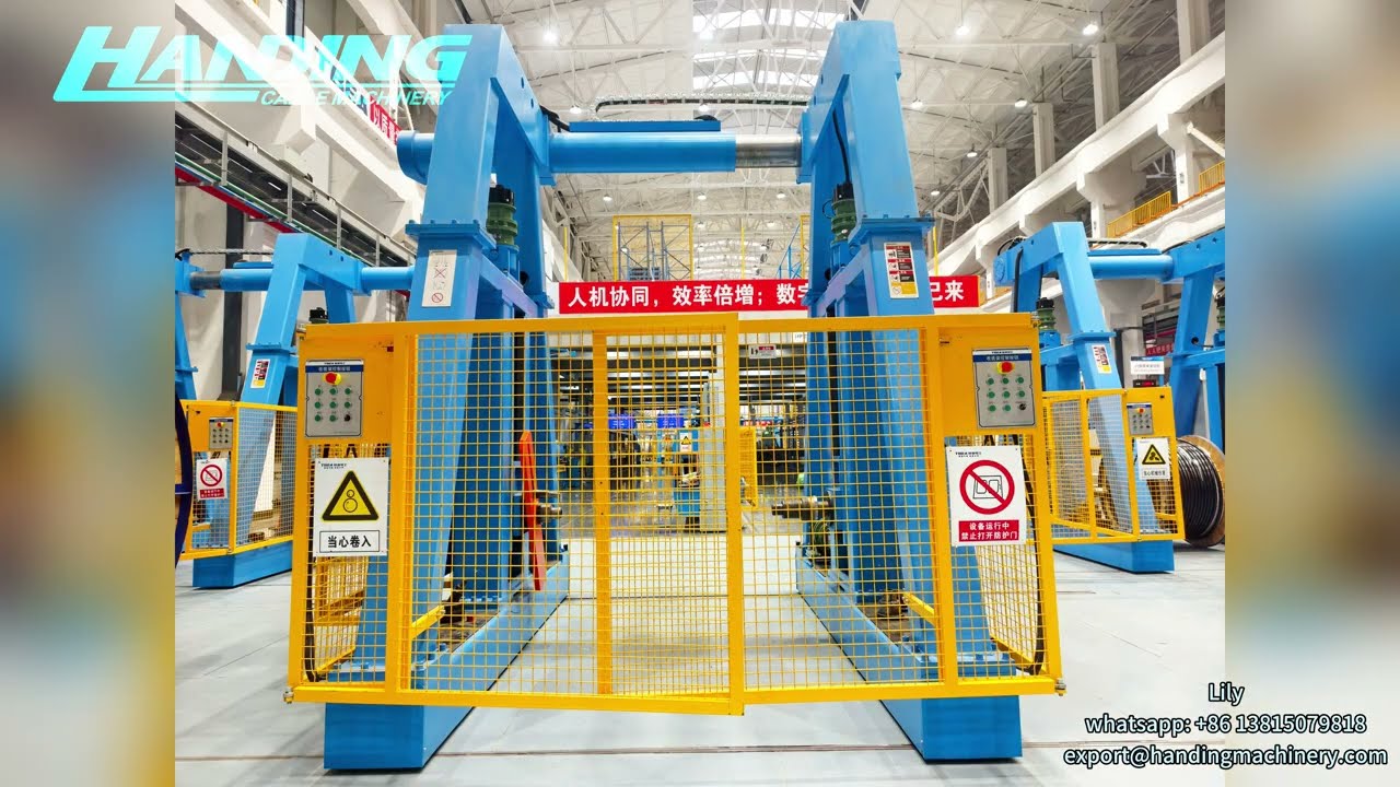 HANDING EXT150-25DA Cable Sheathing Extrusion Line #cablemachine #cablemachinery