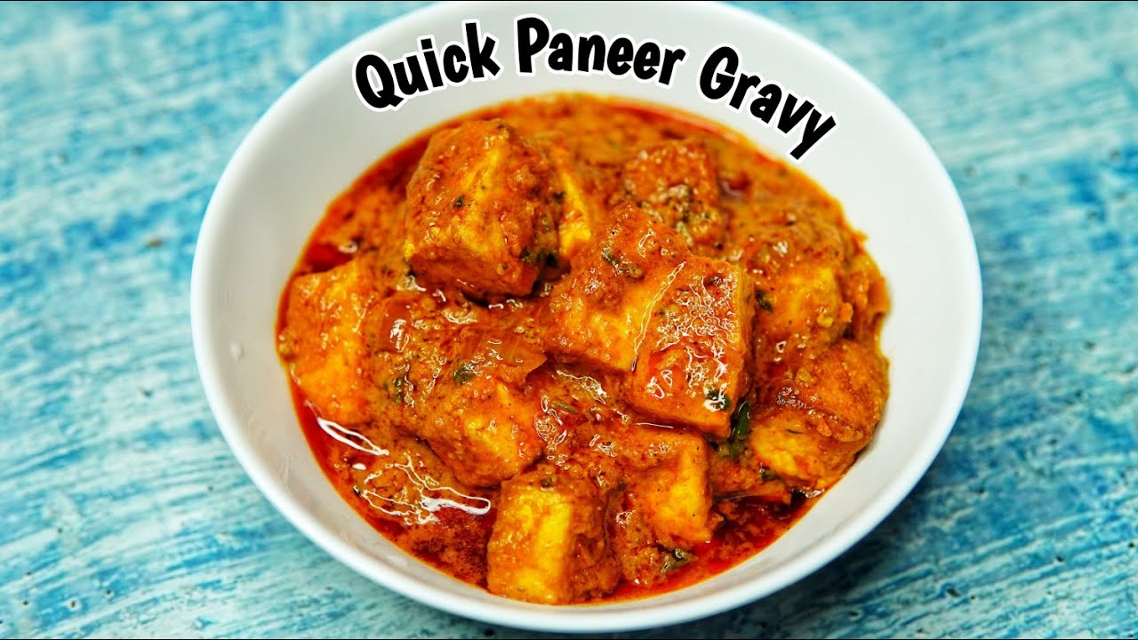 ಸಿಂಪಲ್ ಆದ್ರು ಸೂಪರ್ ಈ ಪನೀರ್ ಮಸಾಲಾ ಗ್ರೇವಿ | Quick & Tasty Paneer Gravy | Simple Paneer gravy recipe