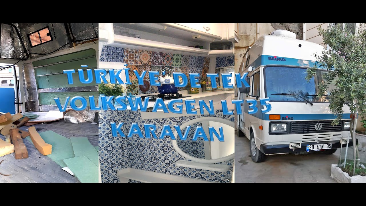 TÜRKİYE DE TEK VOLKSWAGEN LT35 ÇİFTSÜRGÜ KARAVAN / SİL BAŞTAN KARAVAN YAPTIK ! #VANLİFE
