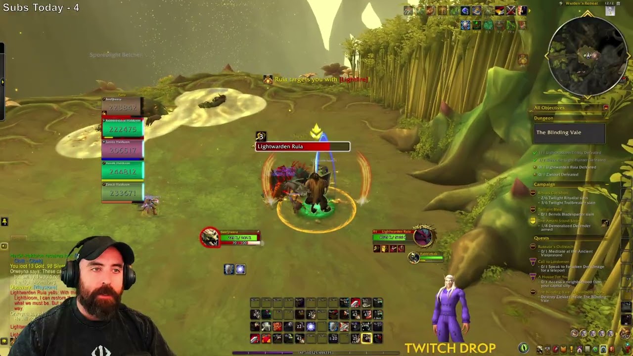 Midnight Beta: Colossus Arms Warrior PUMPS in PvE (The Blinding Vale Dungeon) - World of Warcraft
