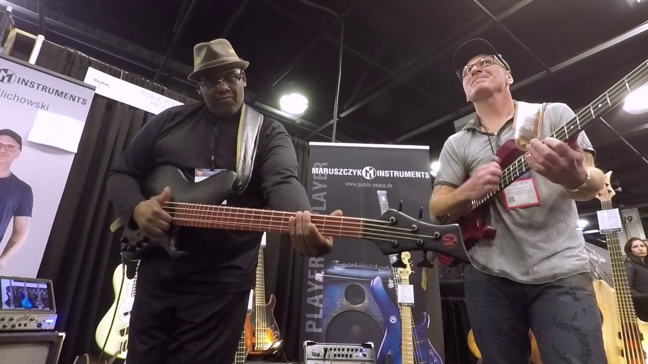 【NAMM2017現地レポート】MaruszcyzcブースでWojtek Pilichowski がプレイ