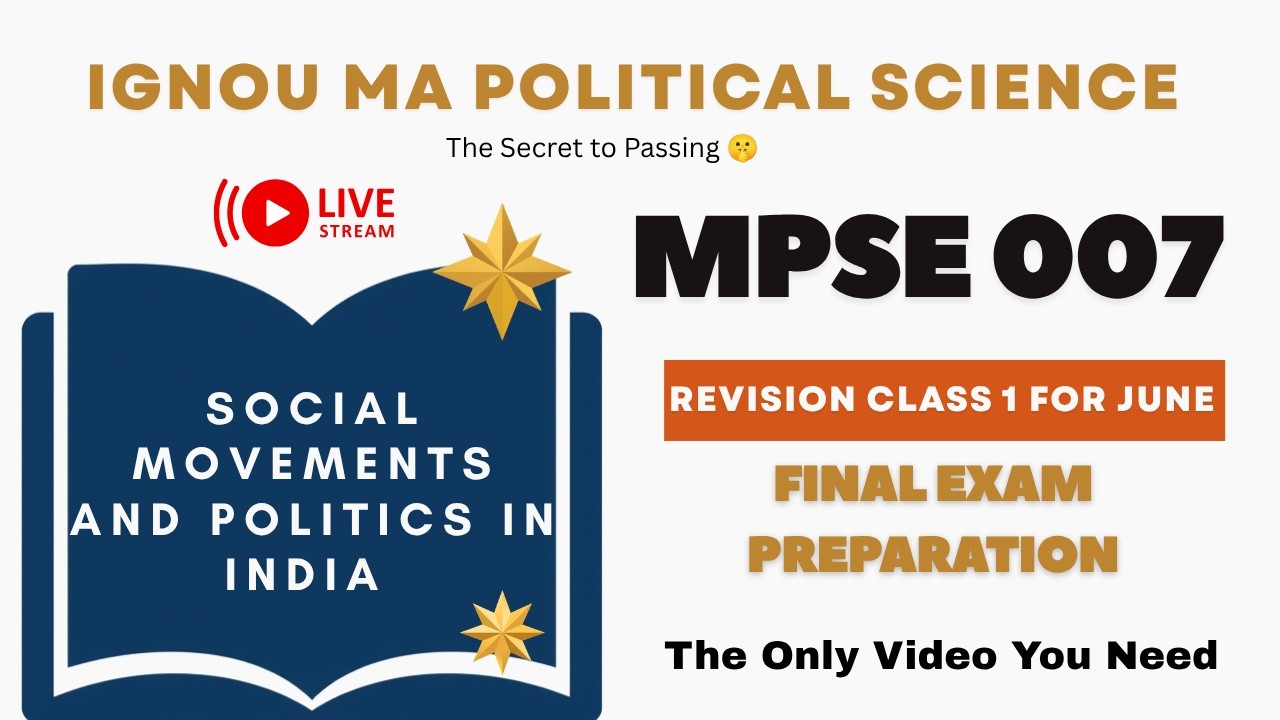 MPSE 007 IMPORTANT QUESTIONS AND ANSWERS | MPSE 007 IGNOU IMPORTANT QUESTIONS AND ANSWERS JUNE 2026