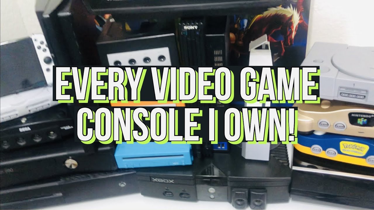 VIDEO GAME CONSOLE COLLECTION