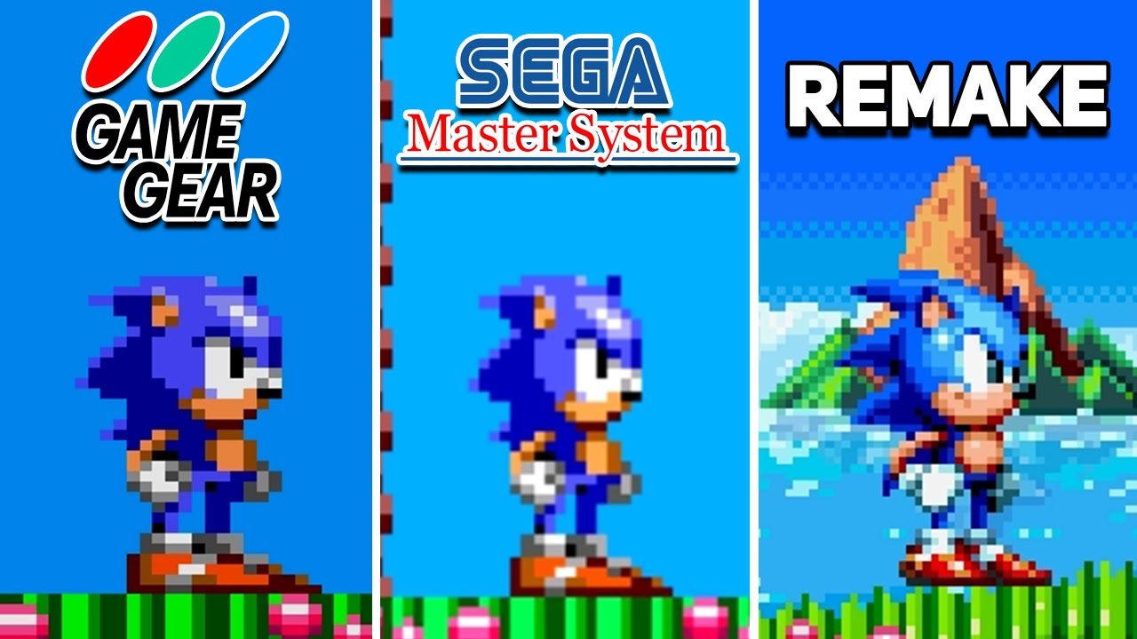 Sonic Chaos (1993) GameGear vs SEGA Master System vs Remake (Which One is Better?)