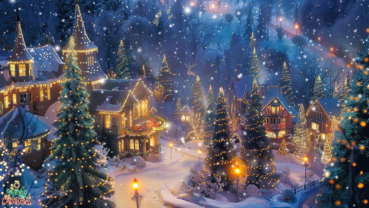 КРАСИВАЯ РОЖДЕСТВЕНСКАЯ МУЗЫКА 2025 🎁 Тихая и уютная инструментальная музыка, Рождественская атмосф