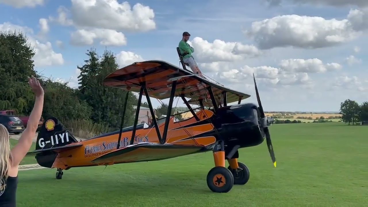 Wing Walking In Wiltshire