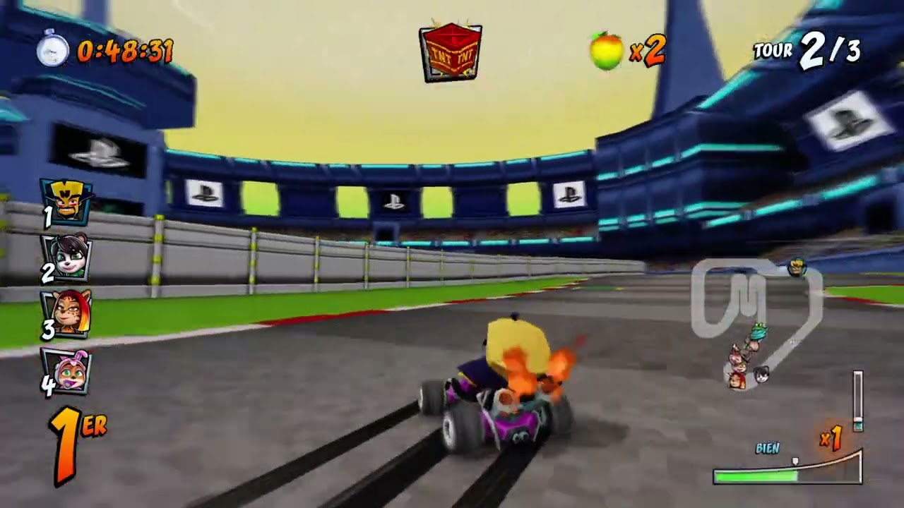 CTR : Nitro Fueled : Stade Rétro (Cortex)