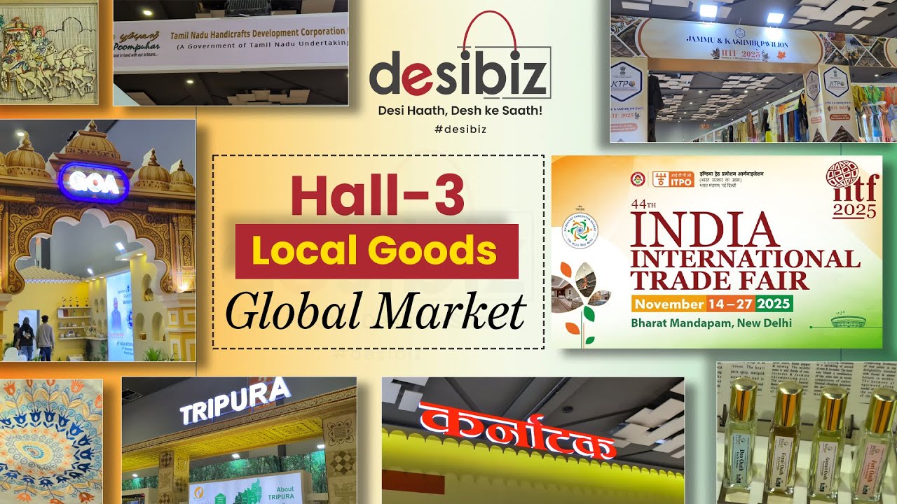Trade Fair 2025 Delhi | Pragati Maidan Hall No. 3 – Top State Pavilions & Products 🌟 