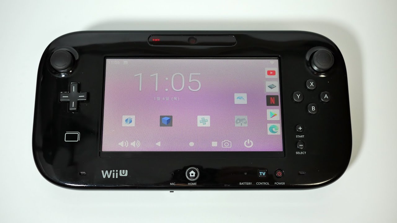 고장난 WiiU 패드를 안드로이드 레트로 게임기로 만들기 Turning a Broken WiiU Pad into an Android Retro Game Machine