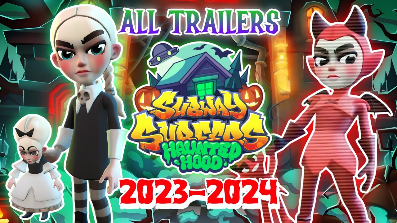 Subway Surfers Haunted Hood (Halloween) - All Trailers (2023-2024)