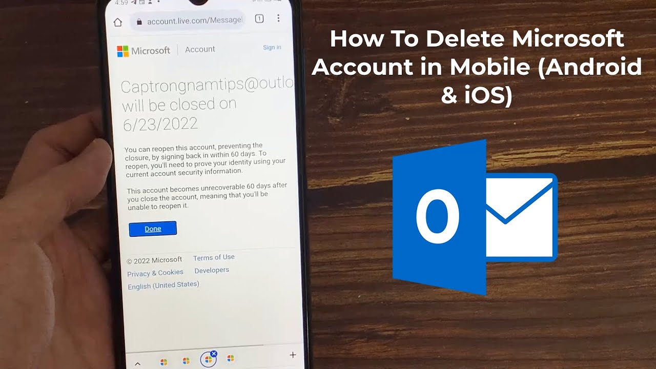 Как удалить учетную запись Microsoft на мобильном устройстве (Android и iOS) | Закрыть учетную за...