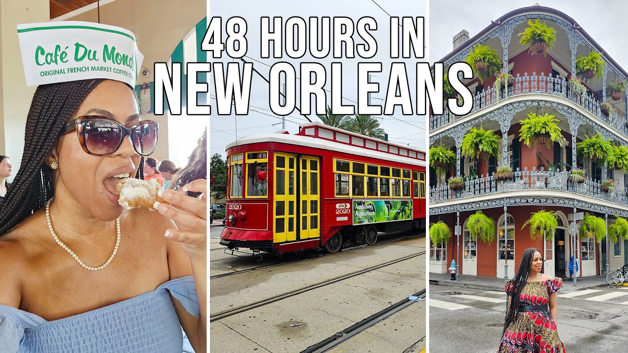 NEW ORLEANS TRAVEL VLOG: Best things to do & eat-Bourbon St, French Qtr., Commander’s Palace & more!