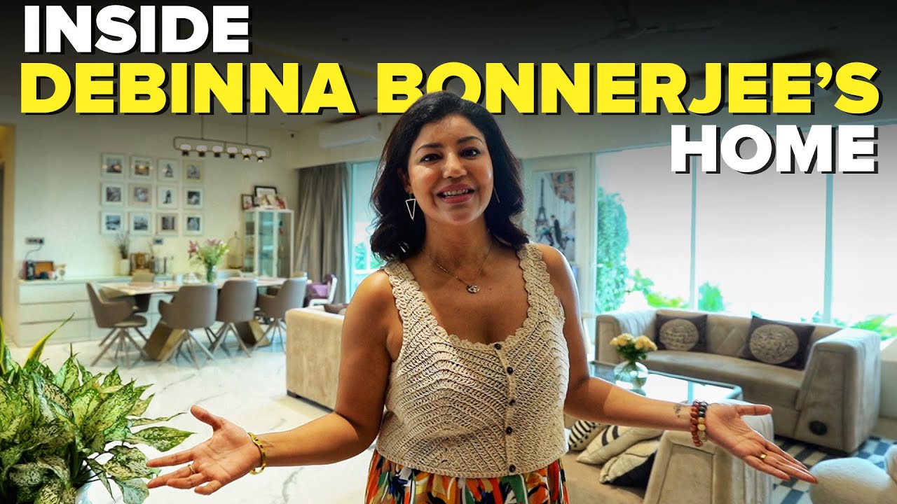 Inside Debinna Bonnerjee's Mumbai Home | Home Tour @DebinaDecodes  | Mashable Gate Crashes | EP 25