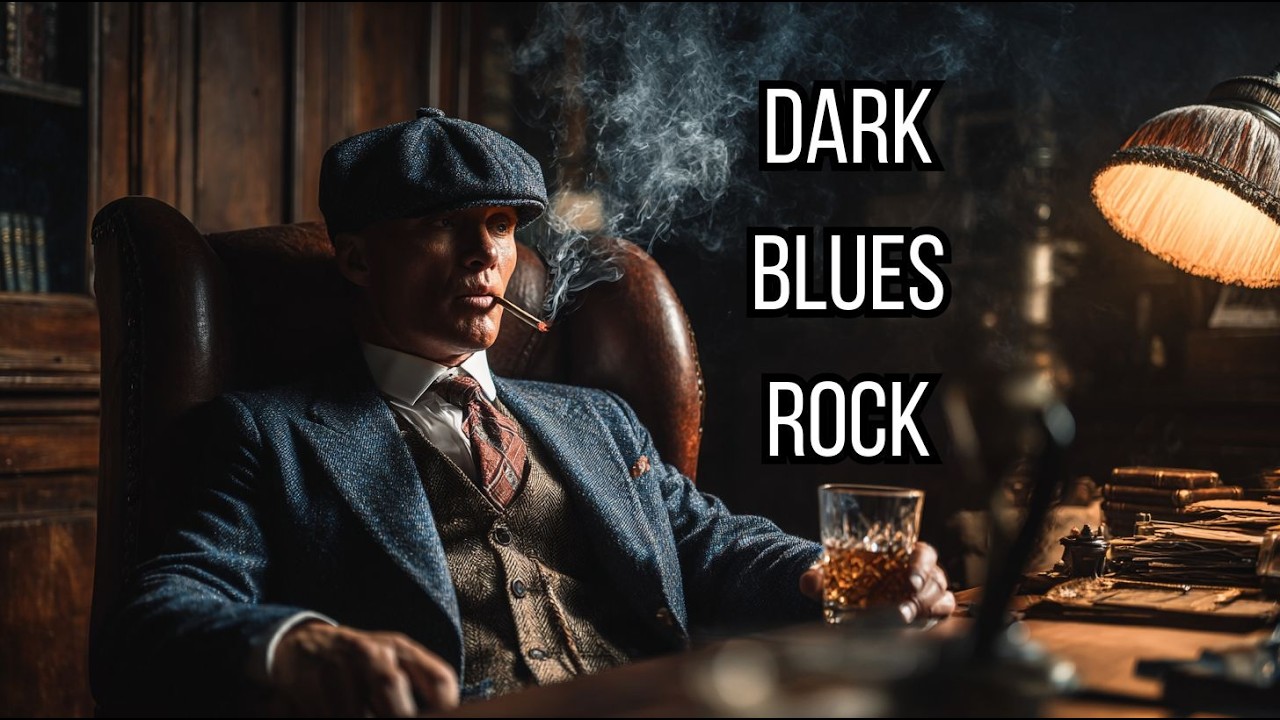 Dark Blues Rock After Midnight 🥃 | Peaky Blinders Inspired Gentleman Playlist