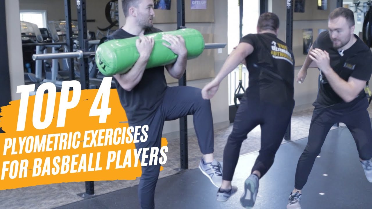 INCREASE POWER NOW - TOP 4 Plyometric Exercises for Baseball Players
