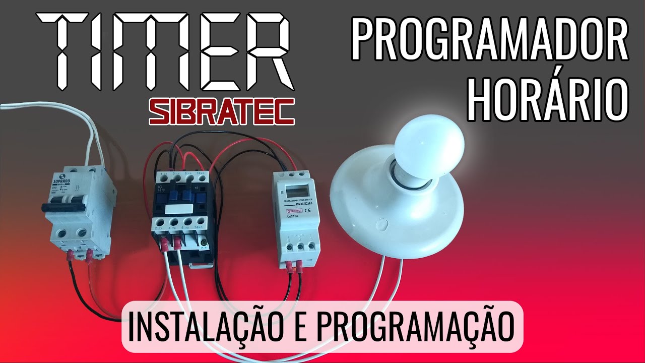 PROGRAMADOR HORÁRIO (TIMER) - Aula prática