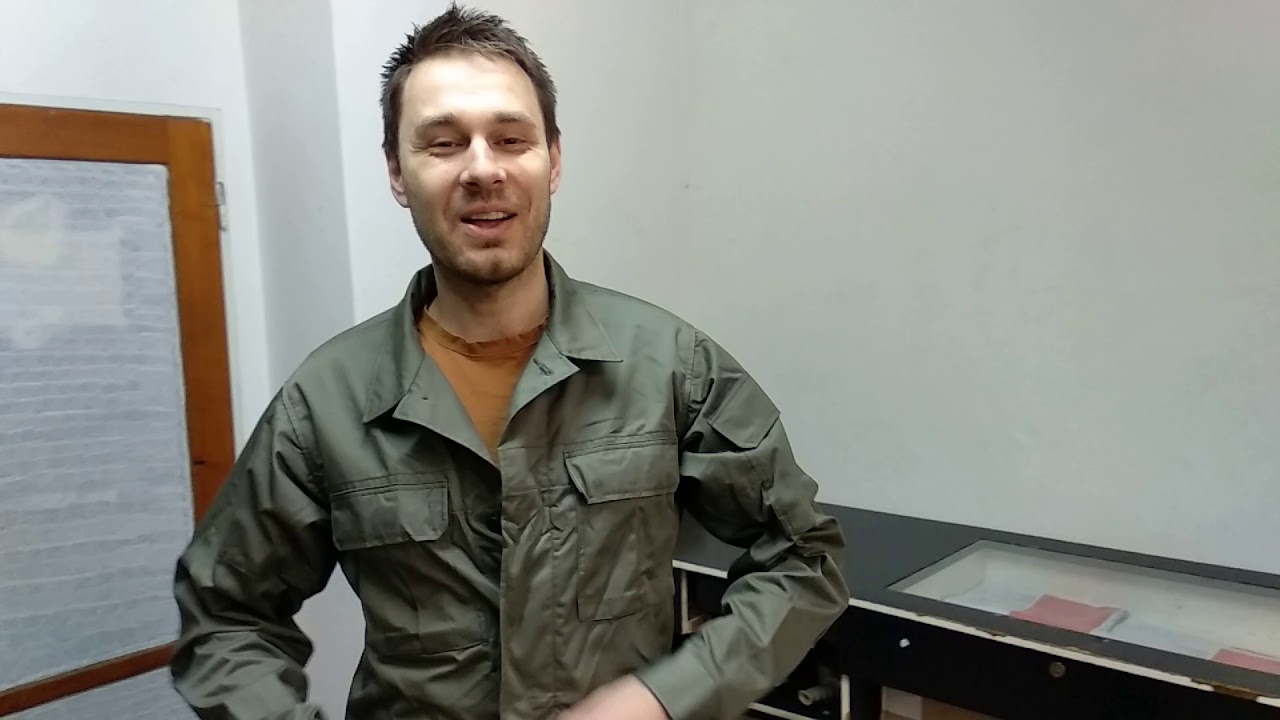 Pracovný komplet vzor 97 - popis