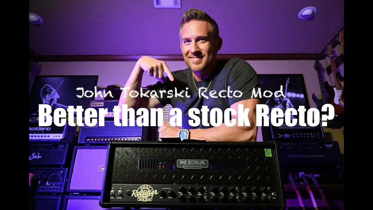 John Tokarski Modded Mesa Boogie Dual Rectifier Multi Watt