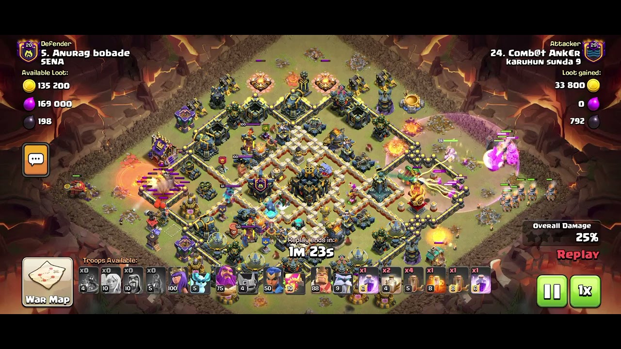 Clash of clan war #coc #war