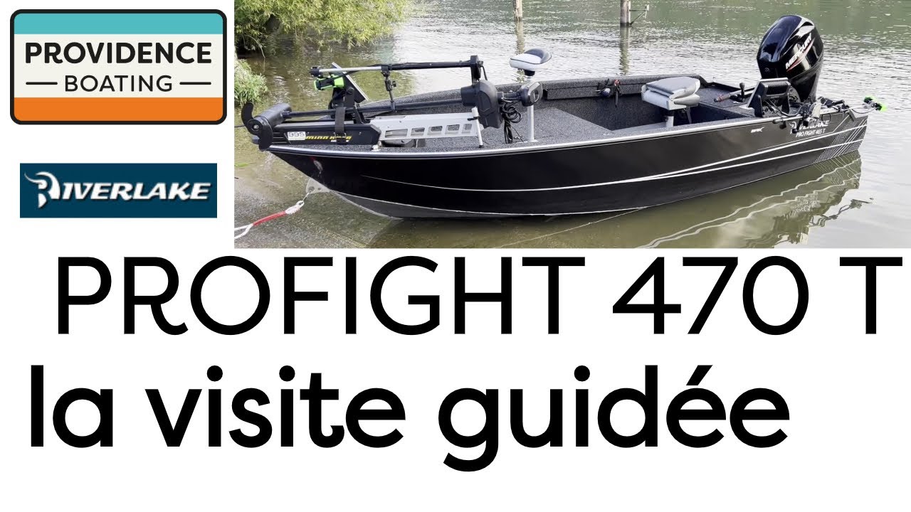 Riverlake Profight 470T Essai sur l'eau (River Lake) avec Nicolas Trancart