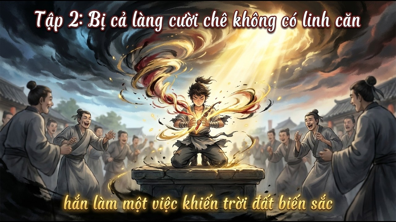 【PHẦN 2 | TIÊN THẦN DỊCH】Bị cả làng cười chê không có linh căn, hắn đánh bại tất cả