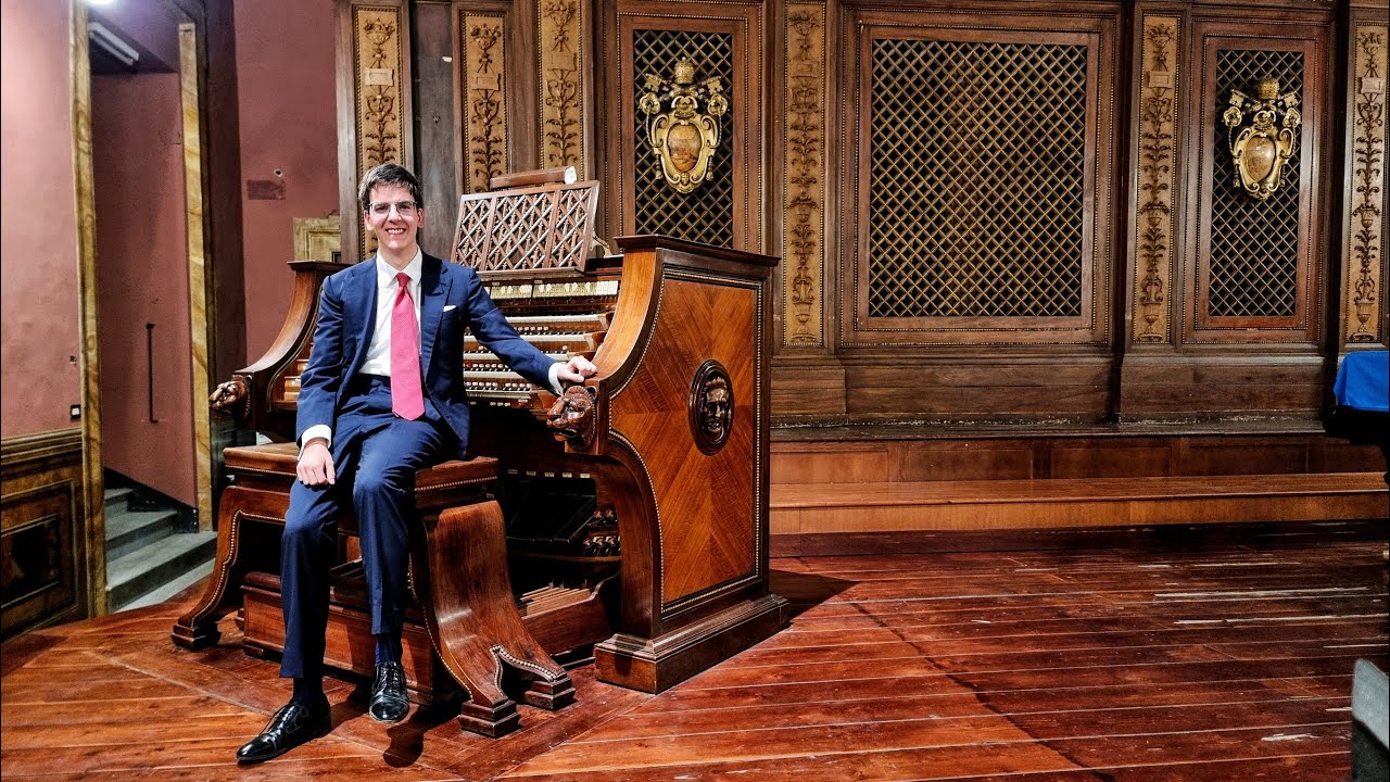 Lorenzo Spadafora  - Toccata Salve Sancta Parens (Organ)