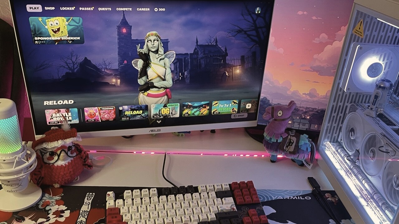 Relaxing Night Fortnite Gameplay | No Commentary | Cozy Lo-Fi