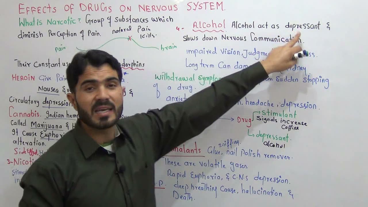 L-16 Drug definition and Effects of drugs on the nervous system