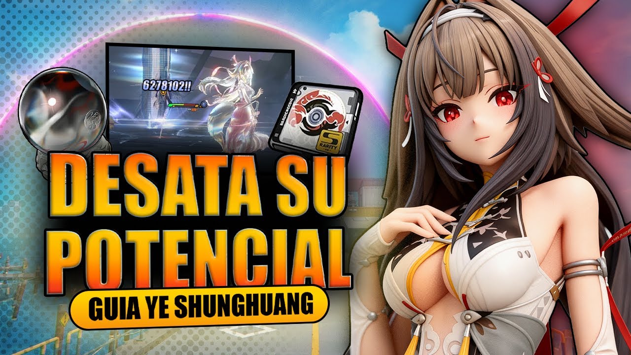 ✅MEJOR GUIA DE YE SHUNGHUANG, TIPS, BUILD, DISCOS, STATS, EQUIPOS Y MUCHO MAS | Zenless Zone Zero