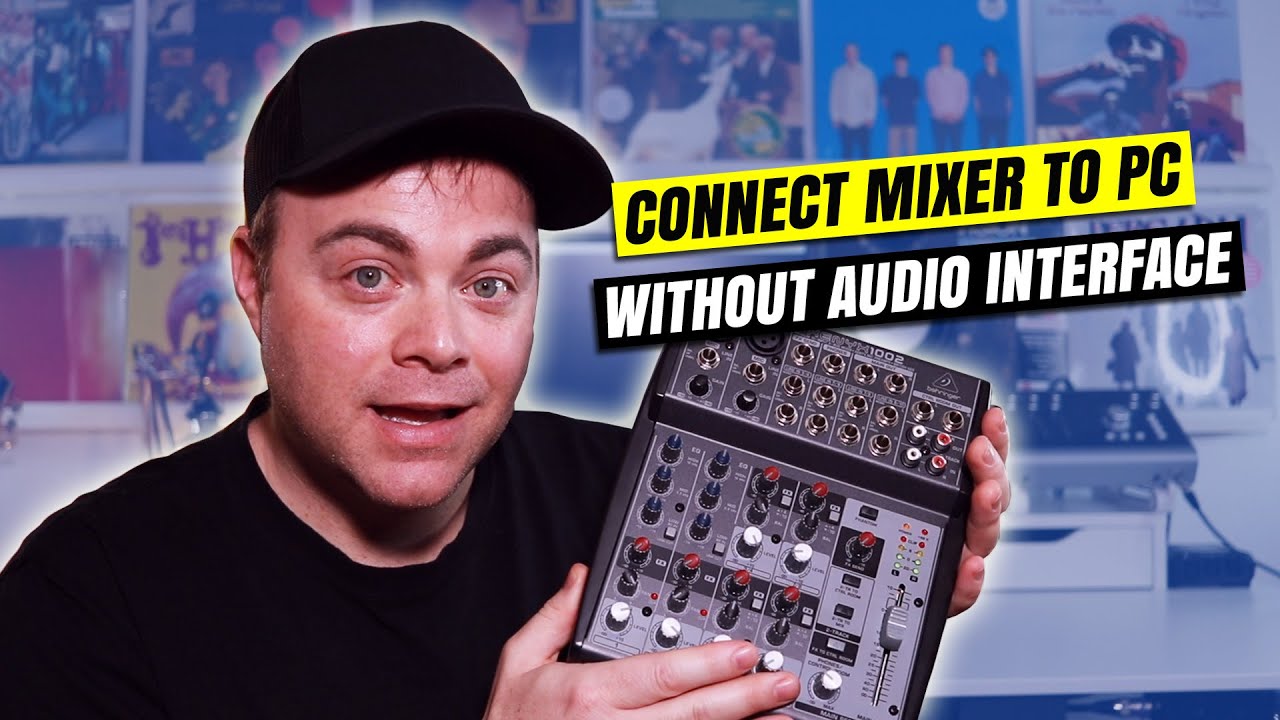 How to Connect Mixer to PC For Recording Without an Audio interface