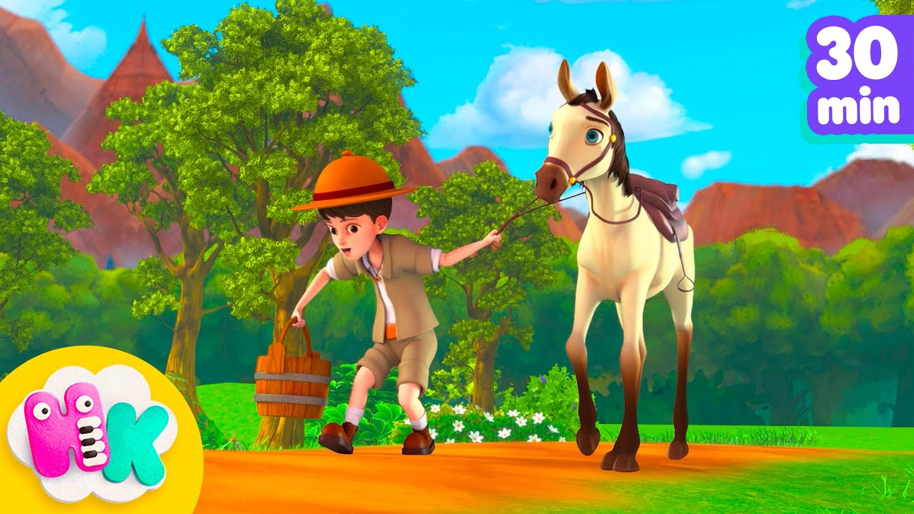 Le cheval de mon petit garçon 🐎 | HeyKids Comptines pour bébé | Animaj Kids