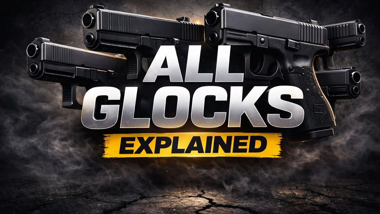 Glock Explained: Every Model, Caliber & Generation (Beginner Friendly)