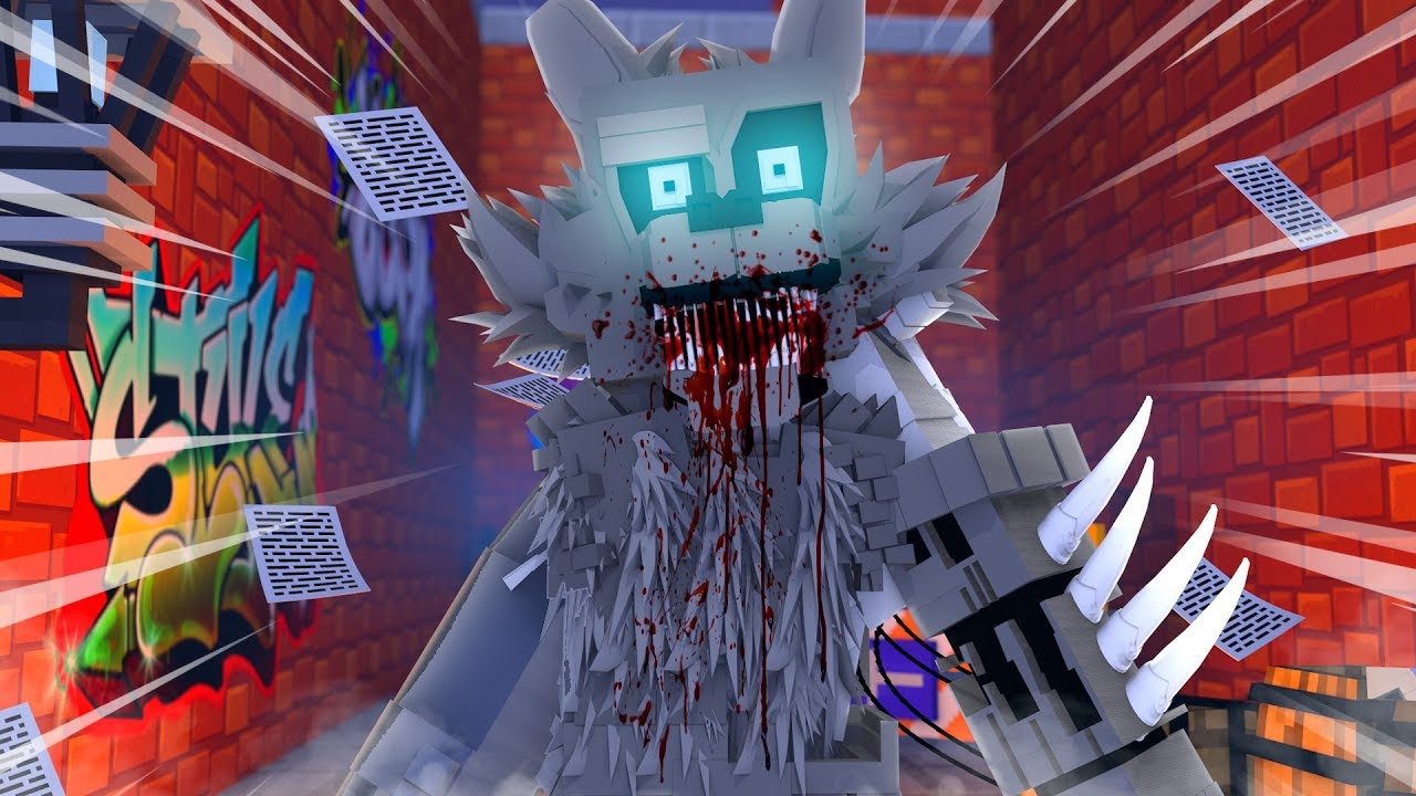 Twisted Wolf Gets TRAPPED In Roblox! Minecraft FNAF Roleplay