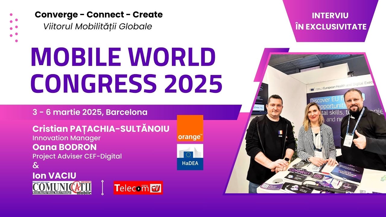 5G Connected Danube Delta – Transformarea Digitală din inima Deltei Dunării la MWC 2025 Barcelona