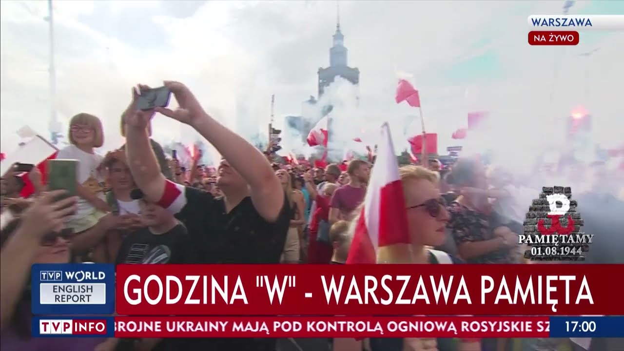 Godzina „W”. Polska złożyła hołd Powstańcom Warszawskim
