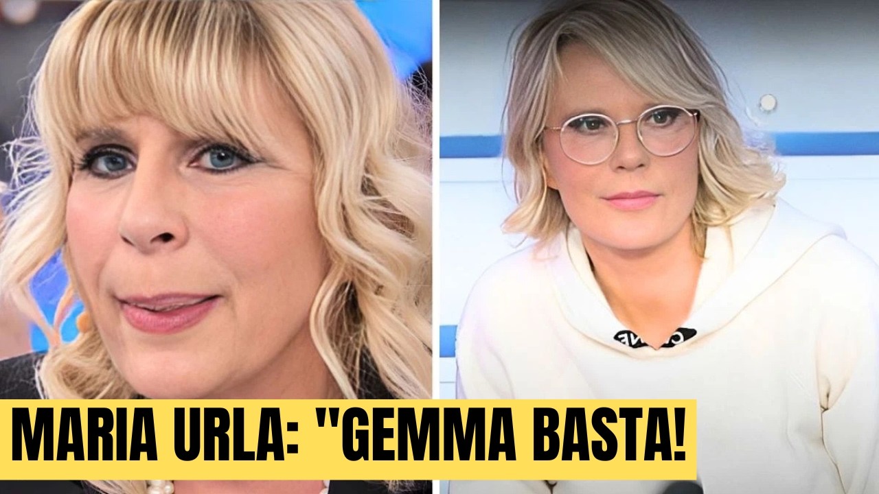 Uomini e Donne, Gemma Galgani fatta fuori L'umiliazione in studio e l'urlo di Maria Gemma basta!