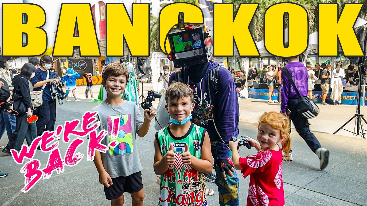 We are so happy to be back in Bangkok | Family Travel Vlog 27