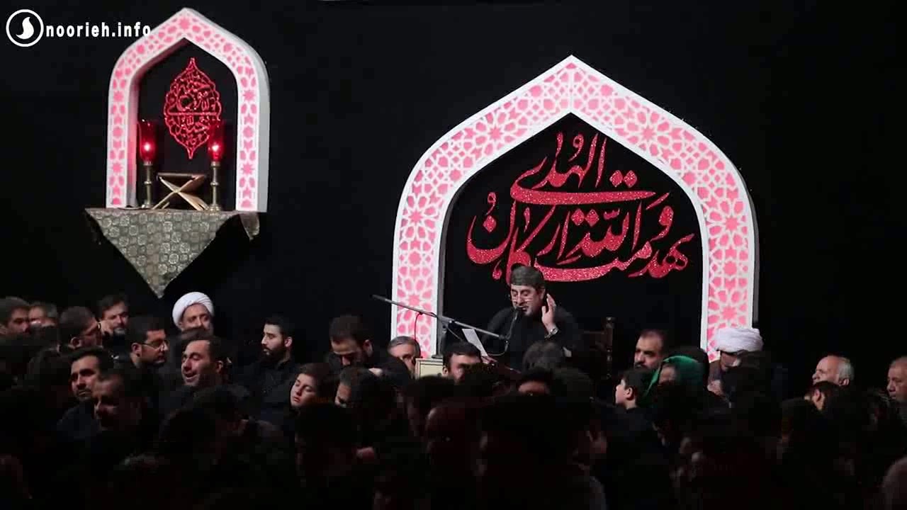 روضه  ببین بیقرارم گره خورده کارم  محمد رضا طاهري  شب19 رمضان 1397