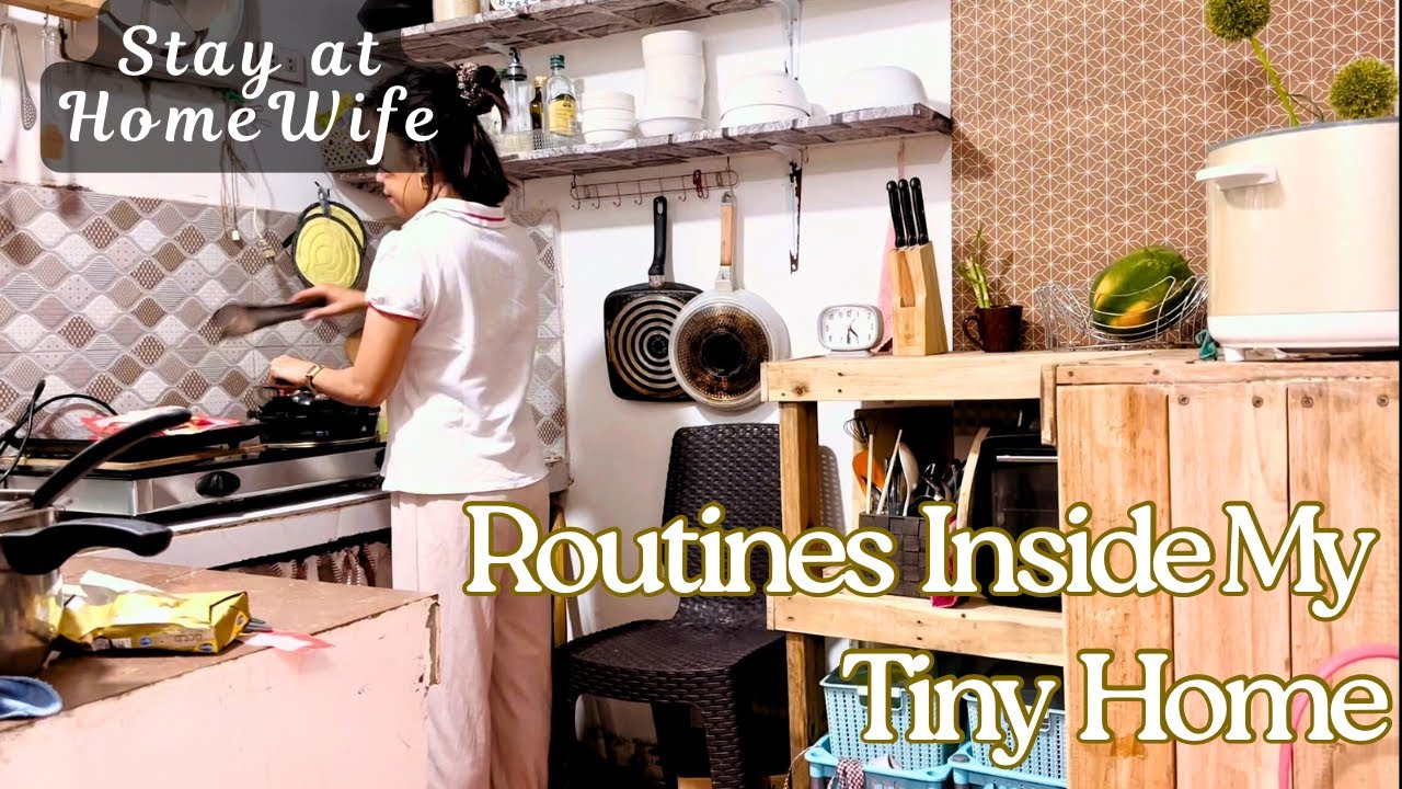 Quiet Moments Inside My Tiny Home: Fridge Restock and Organization, Cooking Routine and Failure