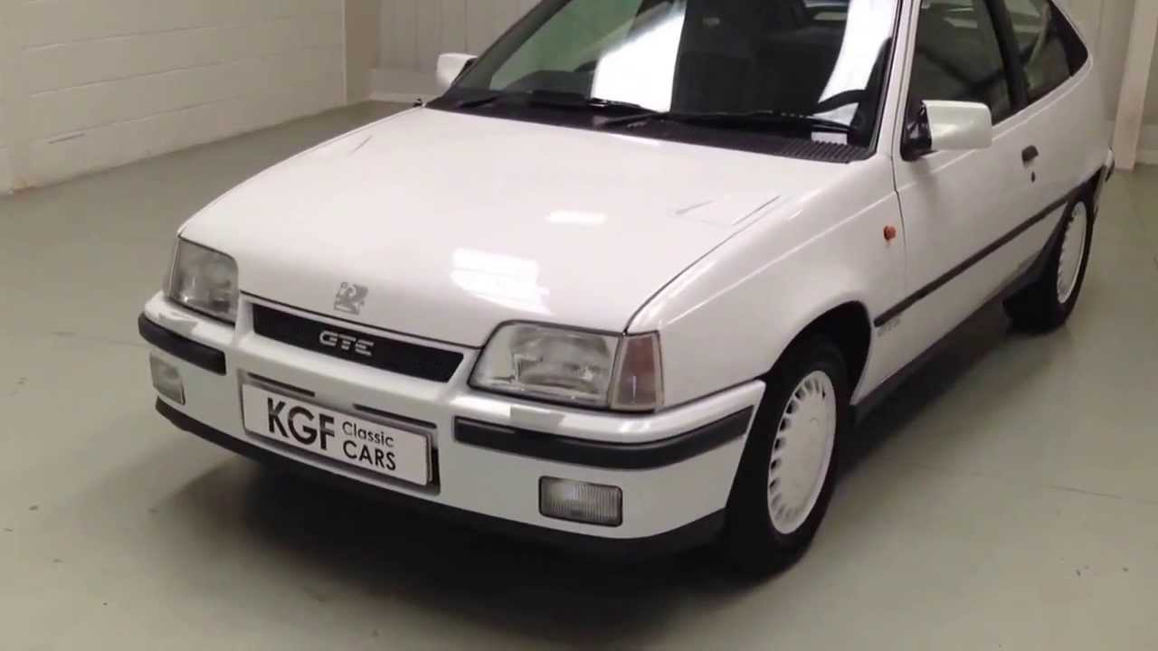 A Sensational Astra GTE Mk2 8V with Two Owners, 35,883 Miles and Main Dealer History. SOLD!