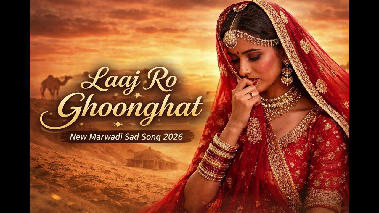Laaj Ro Ghoonghat | New Marwadi Sad Song 2026 | Rajasthani Sharmili Love Song | 