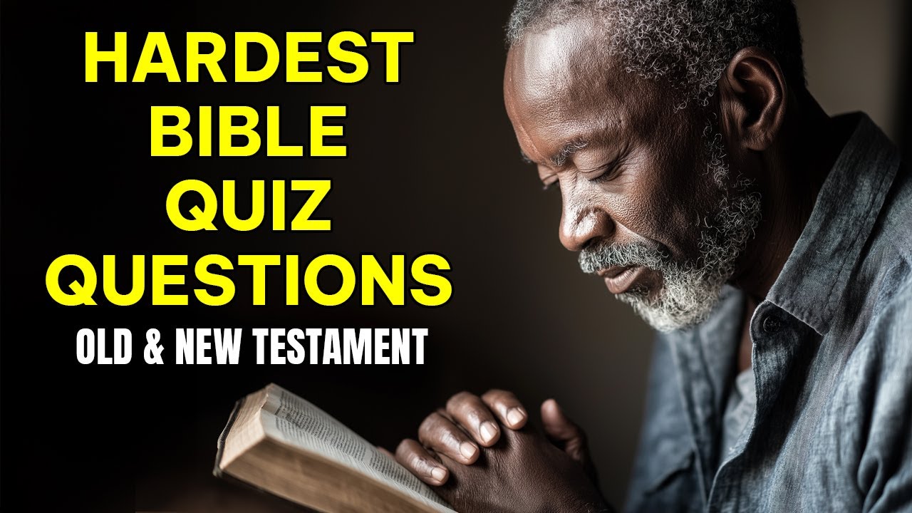 Old & New Testament - 25 Bible Quiz Questions for True Believers - Can You Get 100%?