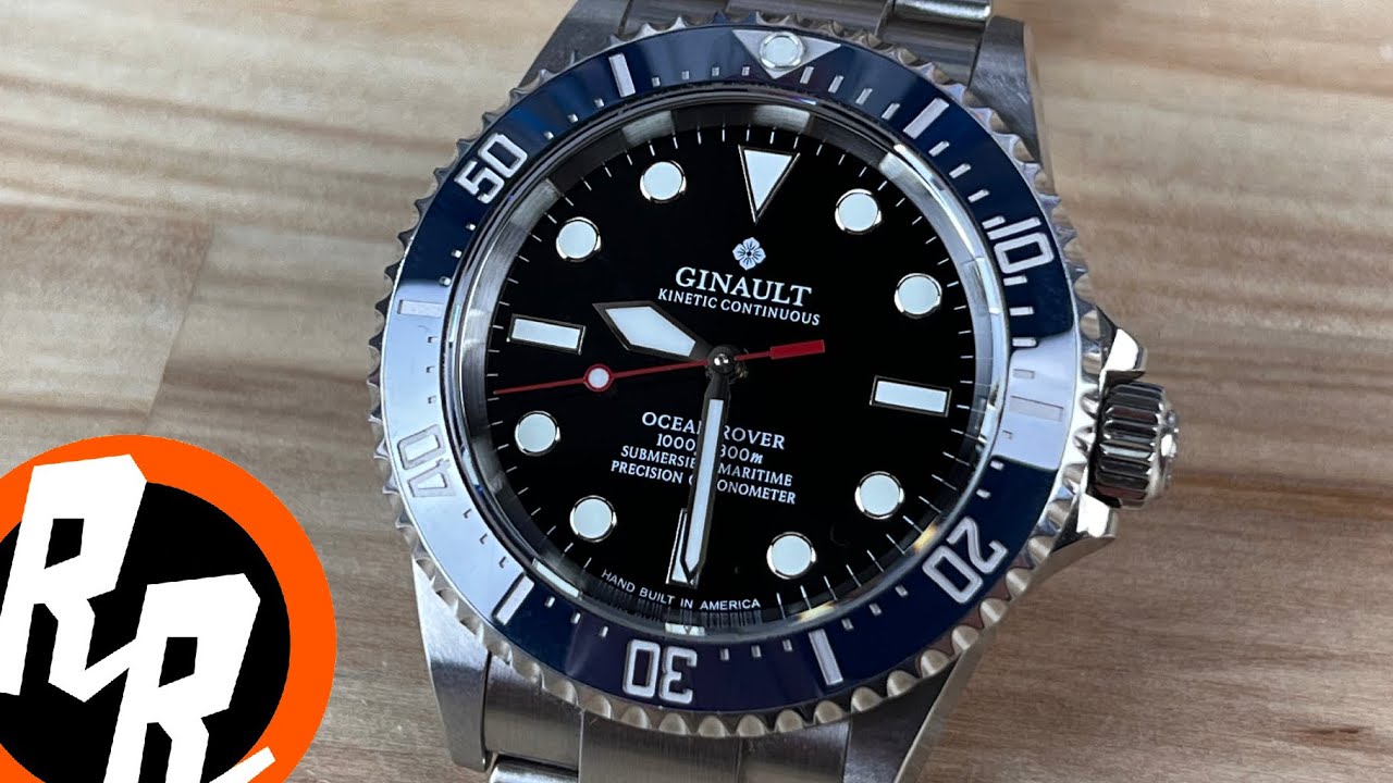 Синий безель Ginault Ocean Rover 2