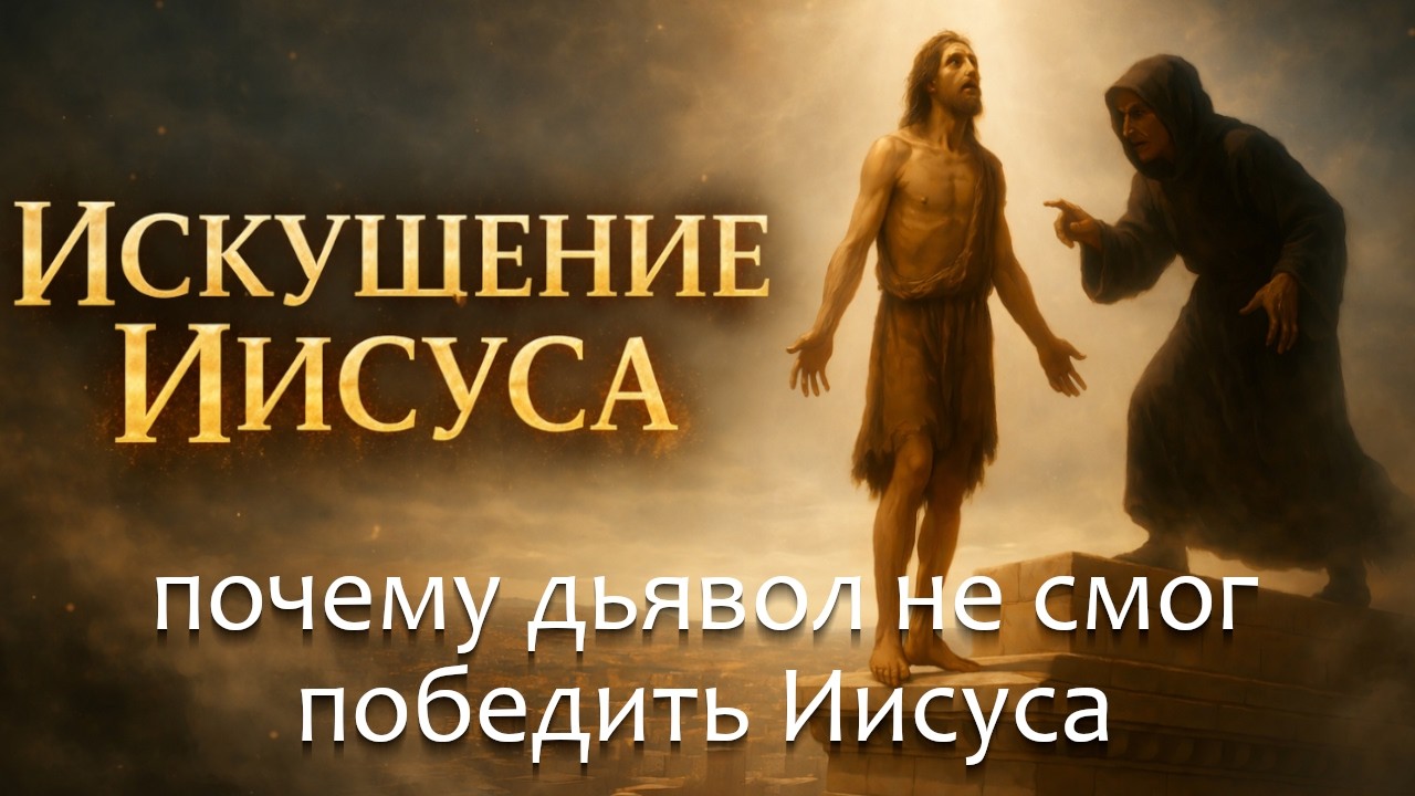 Искушение Иисуса. Почему дьявол не смог победить Иисуса