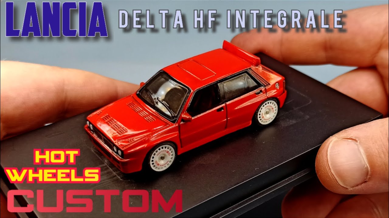 Lancia Delta HF Intergrale Hot Wheels Custom Built