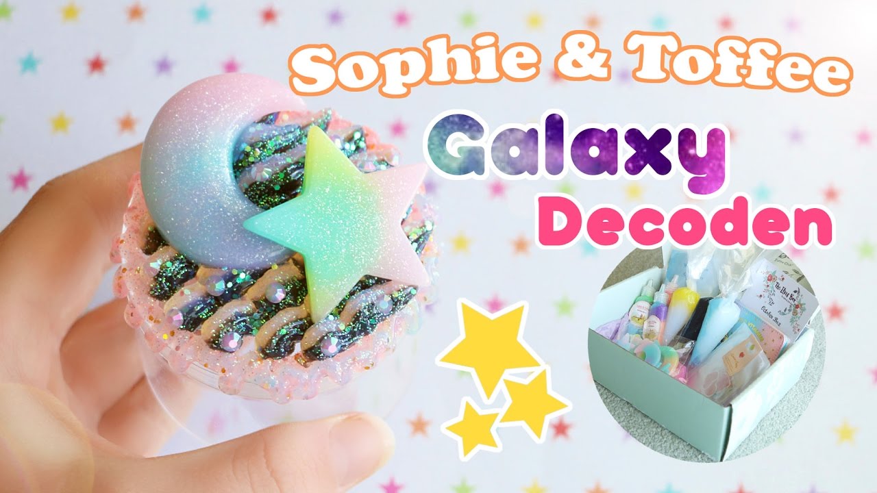 Galaxy Decoden│Sophie & Toffee Subscription Box October 2016