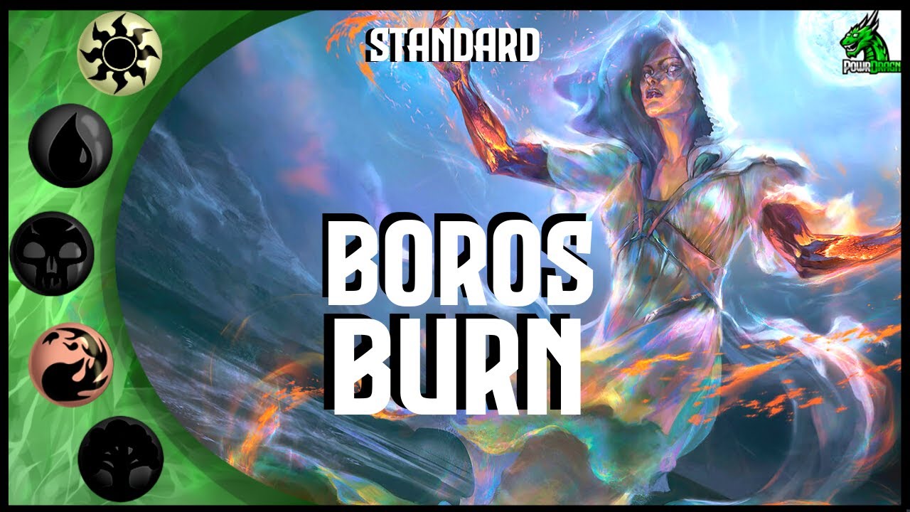 🔴⚪ BOROS BURN Aggro Standard Deck MID | MTG Arena | Magic Arena | MTGA | WotC| Magic the Gathering
