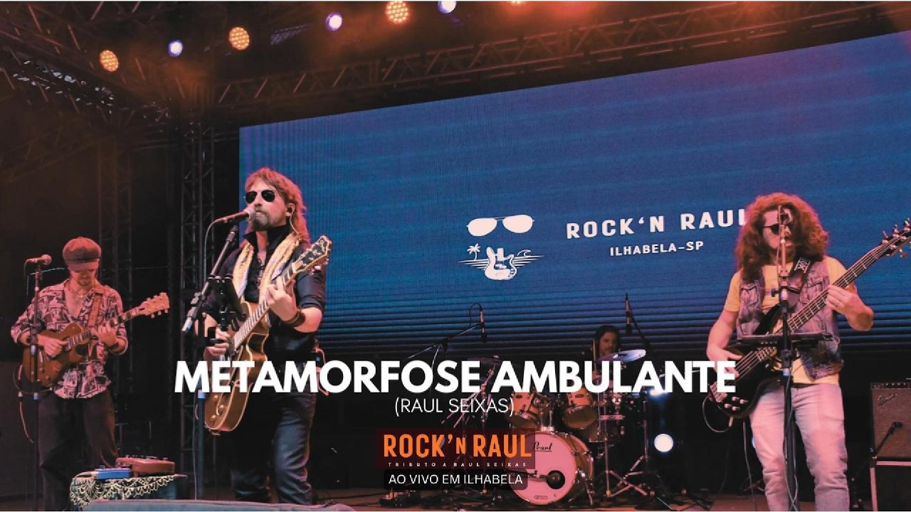 Metamorfose Ambulante - Banda Rock'n Raul | Ao Vivo em Ilhabela