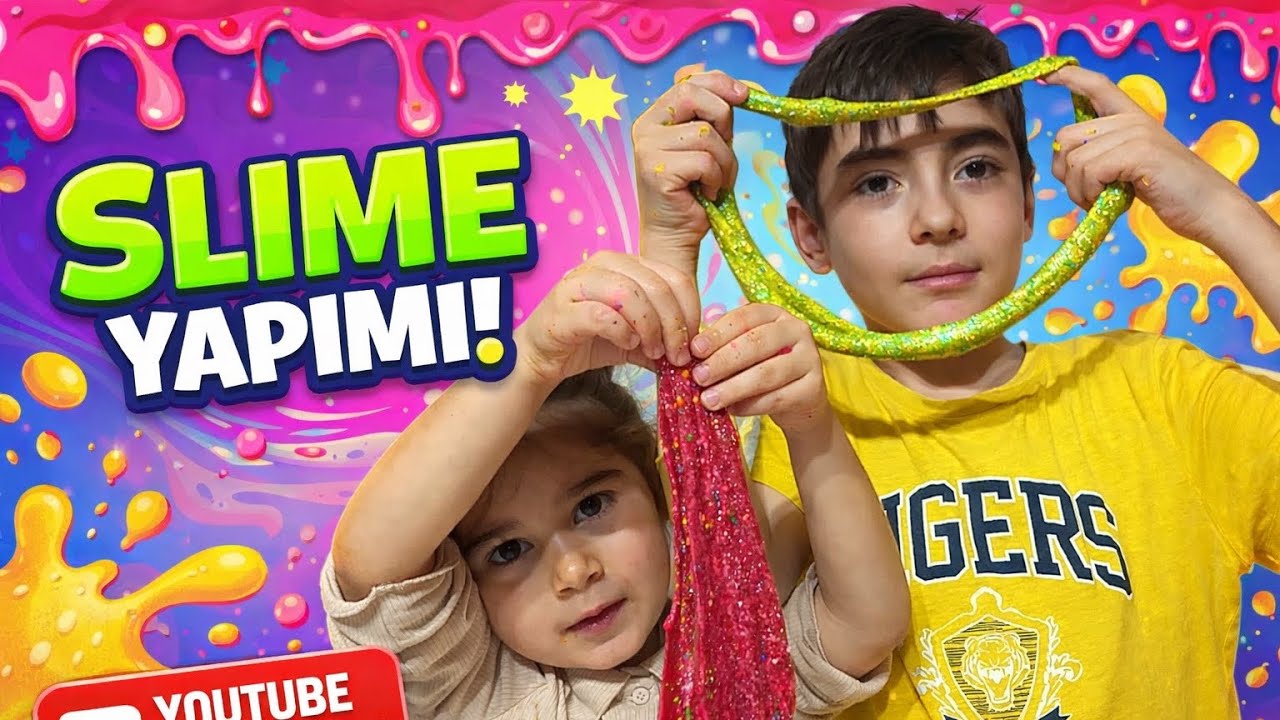 SLİME🧪🧫EVDE SLİME. SLİME pva. Renkli slime videosu. Evde etkinlik. EN GÜZEL YAPAN KAZANIR. Challenge