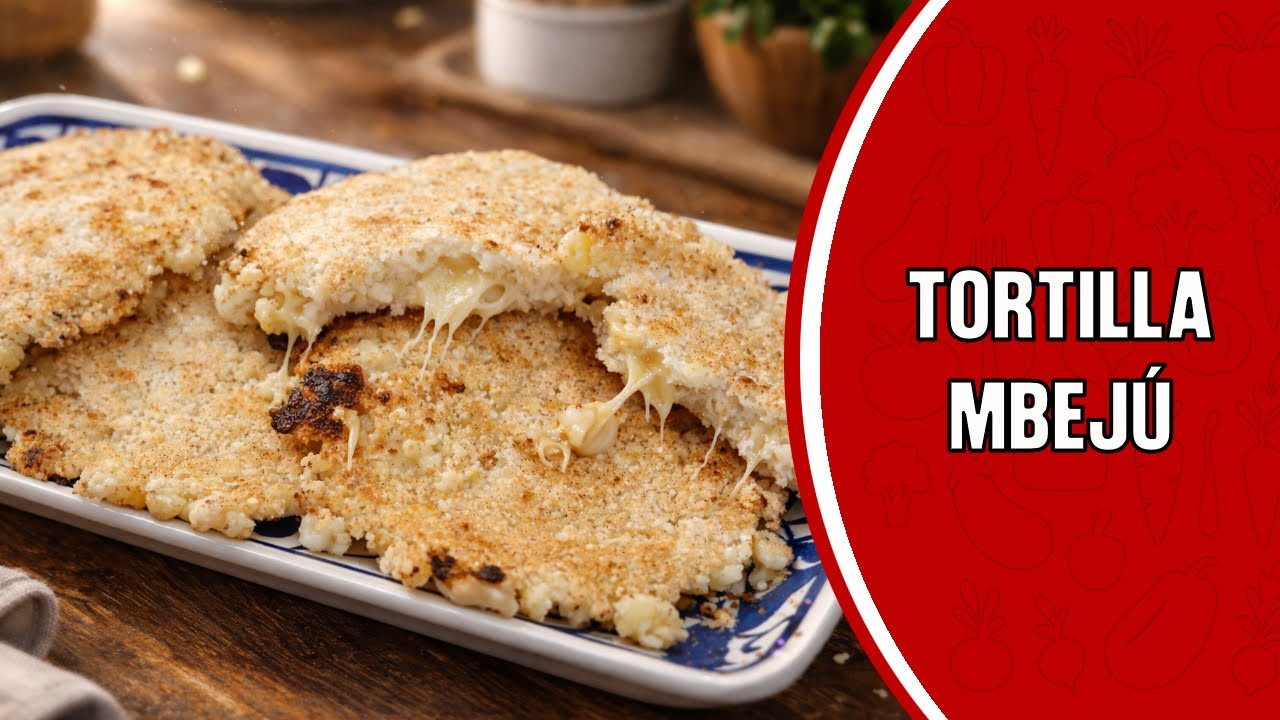 🇵🇾 MBEJÚ PARAGUAYO: LA TORTILLA CRUJIENTE POR FUERA, PURO QUESO POR DENTRO 🧀 🔥